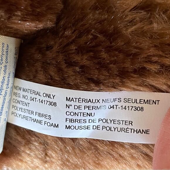 NWT Build A Bear NFL New York Giants Plush Bear Brown Red Blue - Picture 10 of 14